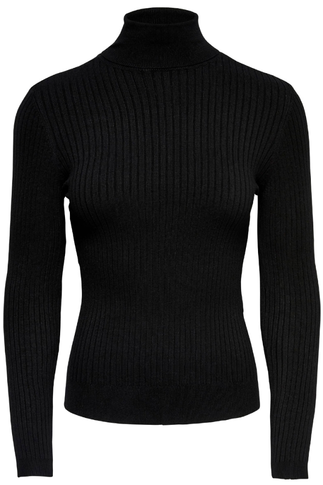 ONLKAROL L/S ROLLNECKPULLOVER KNT NOOS 15165075 Black